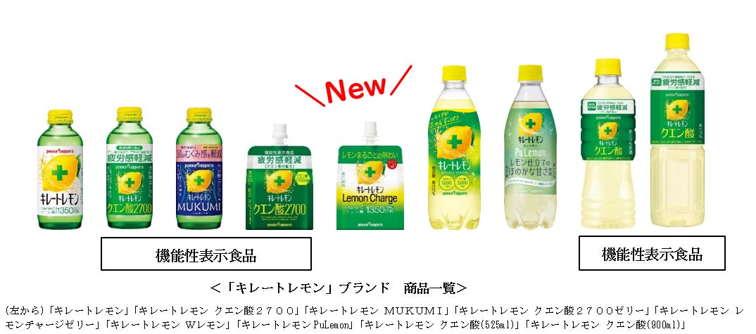 健康・美容意識の高まりを追い風に発売25周年の「キレートレモン」ブランド　過去最高売上達成！