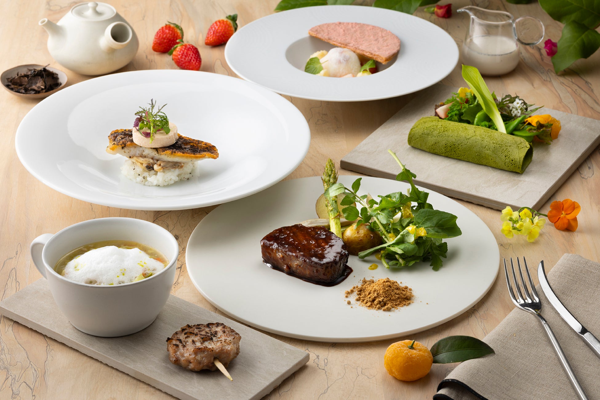 【コートヤード・バイ・マリオット 新大阪ステーション】 新ディナーコース誕生！「Kansai Excursion – Nara Yoshino Prime Selection」を発売