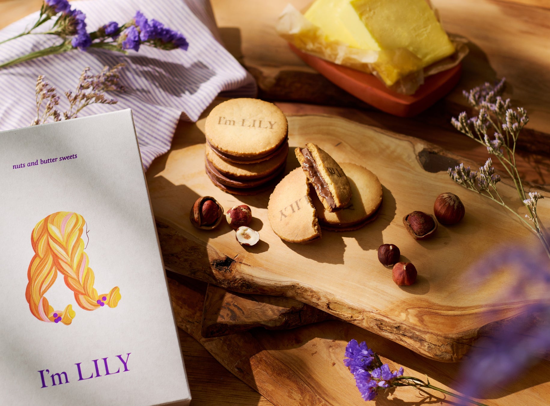 《 催事：阪急うめだ本店初出店 》木の実とバターのお菓子【I’m LILY】が2月25日（水）より期間限定で催事出店いたします。