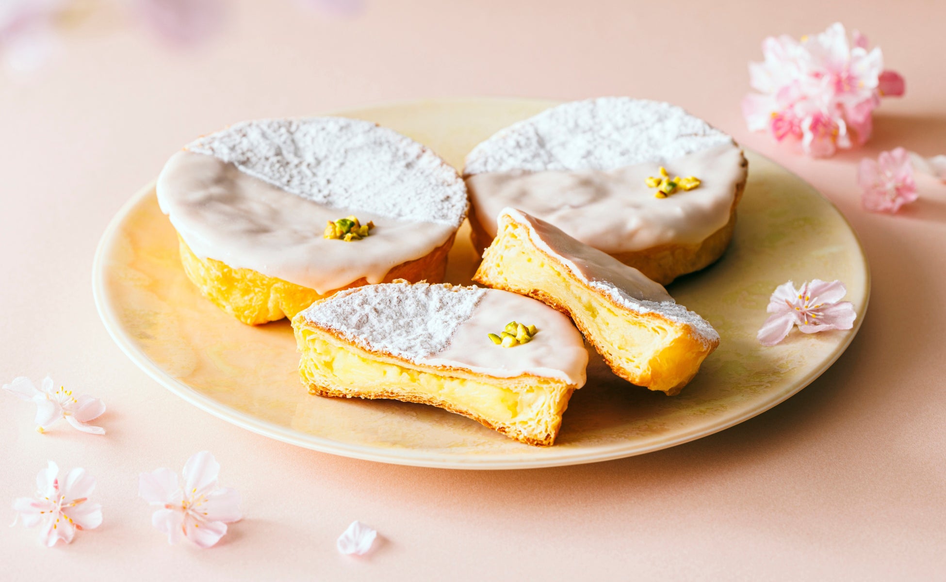 【木村屋總本店】＜新商品＞桜の香りと春色仕立て「春色デニッシュ」を3月1日から発売。見た目も味も春満開、桜味のスイーツパン4種類が登場！