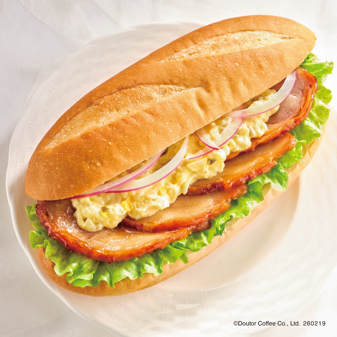 ドトールコーヒーショップで3月５日より「期間限定ミラノサンド てりやきチキン ～瀬戸内レモンタルタル～」発売