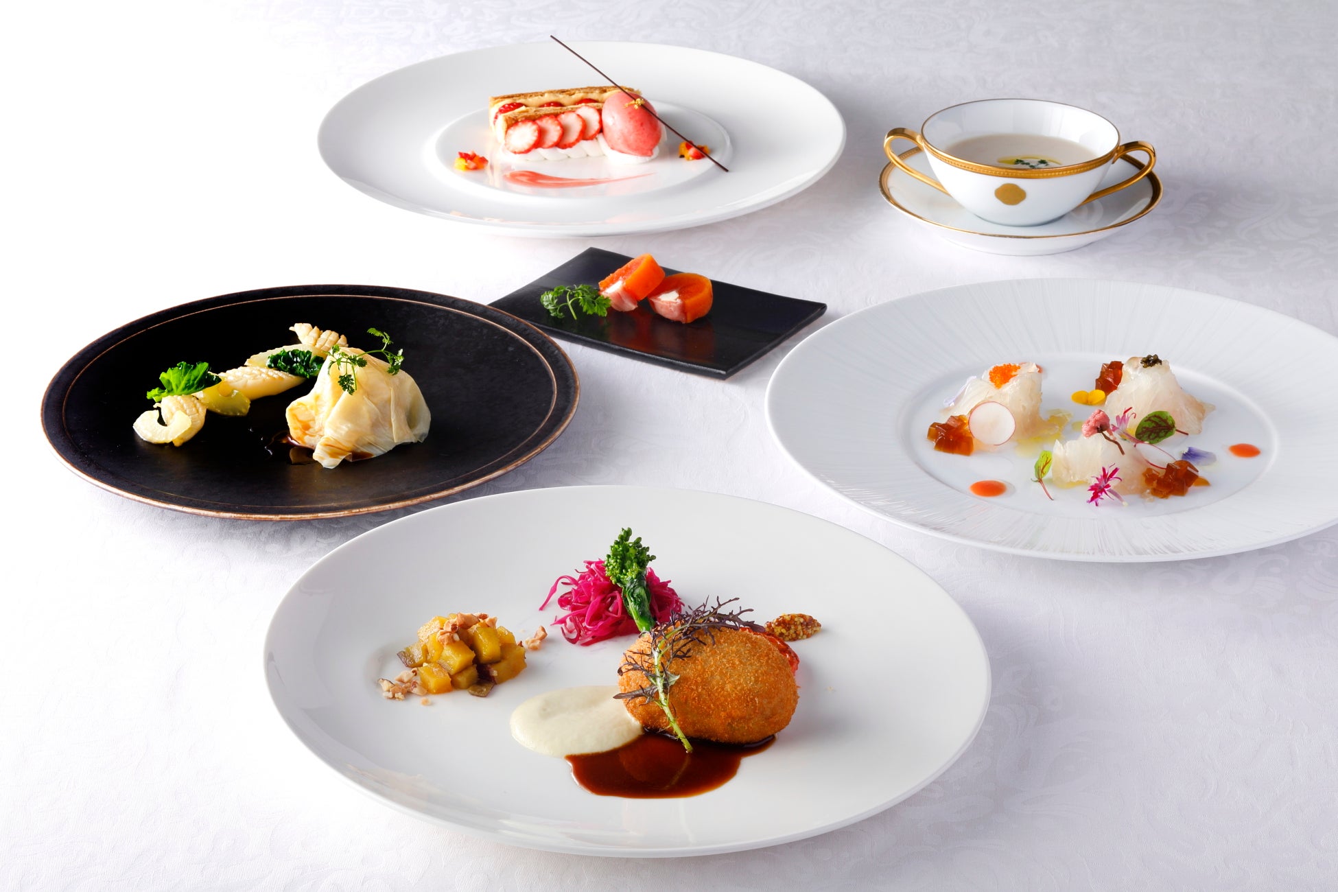 「資生堂パーラー 銀座本店レストラン」、佐賀の春の旬彩を堪能する、限定メニューを展開