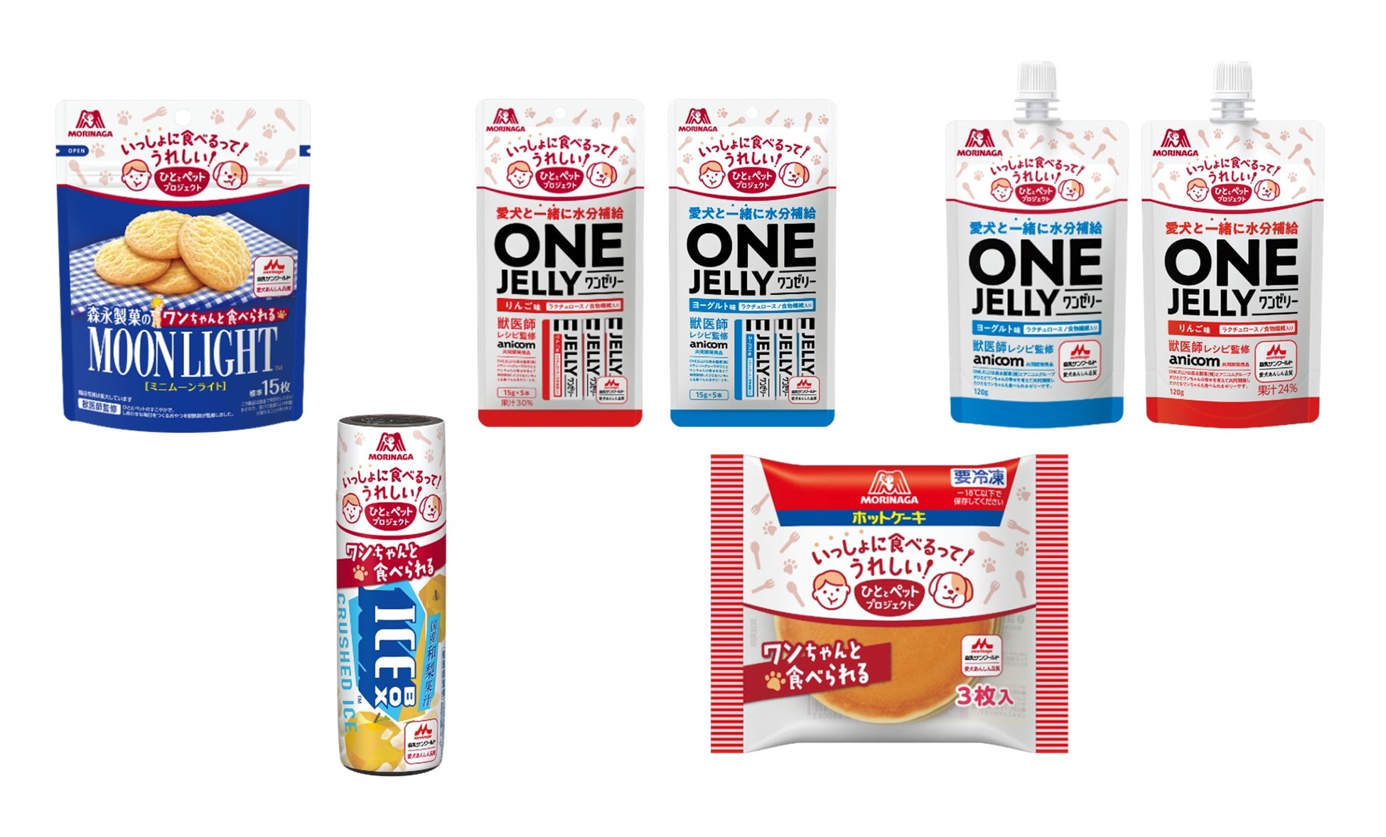 成長するペット市場で、森永製菓が新たな市場を開拓！森永製菓126年の歴史で初！“ひとと愛犬が一緒に食べられるおやつ”全7品を3月３日（火）より新発売