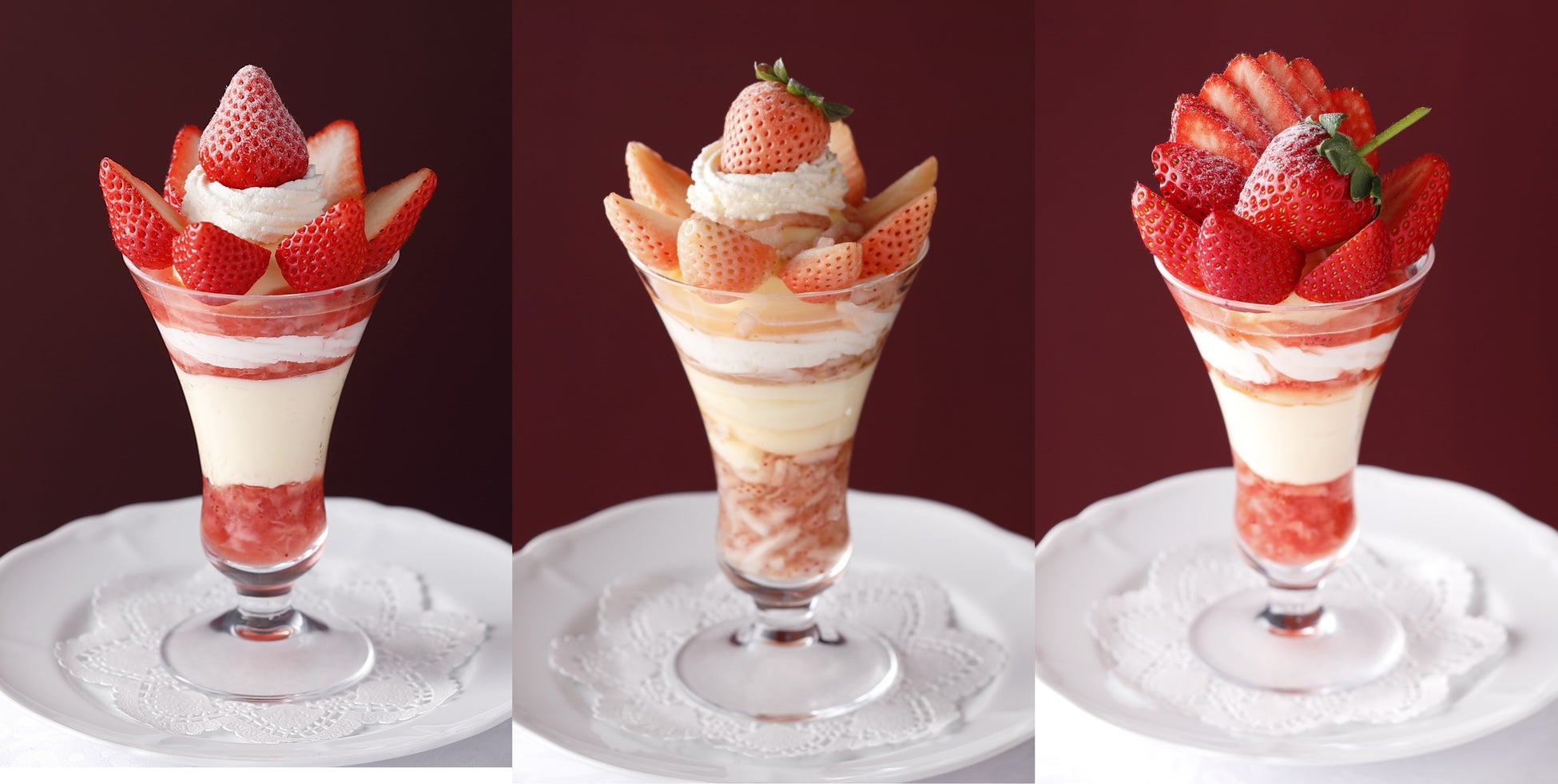 「資生堂パーラー 銀座本店サロン・ド・カフェ」　春めく3月、苺が主役の限定パフェなどを展開
