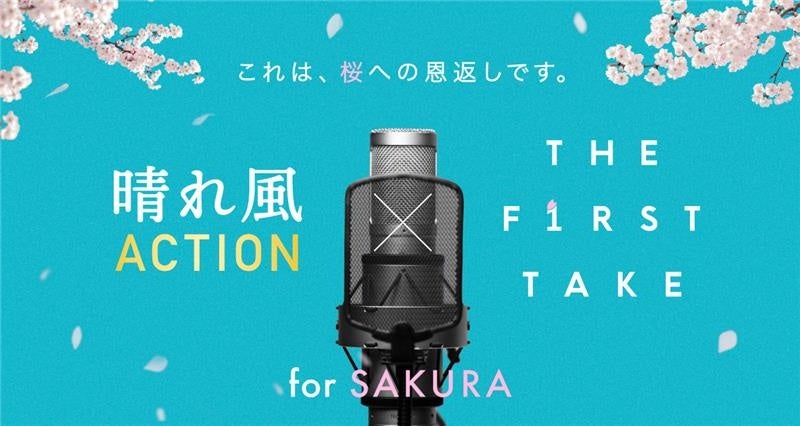 全国の桜が消失の危機に　アーティストや企業の思いで保全活動の輪が拡大「THE FIRST TAKE」が「晴れ風ACTION」に賛同再生回数に応じた金額を桜の保全活動に寄付