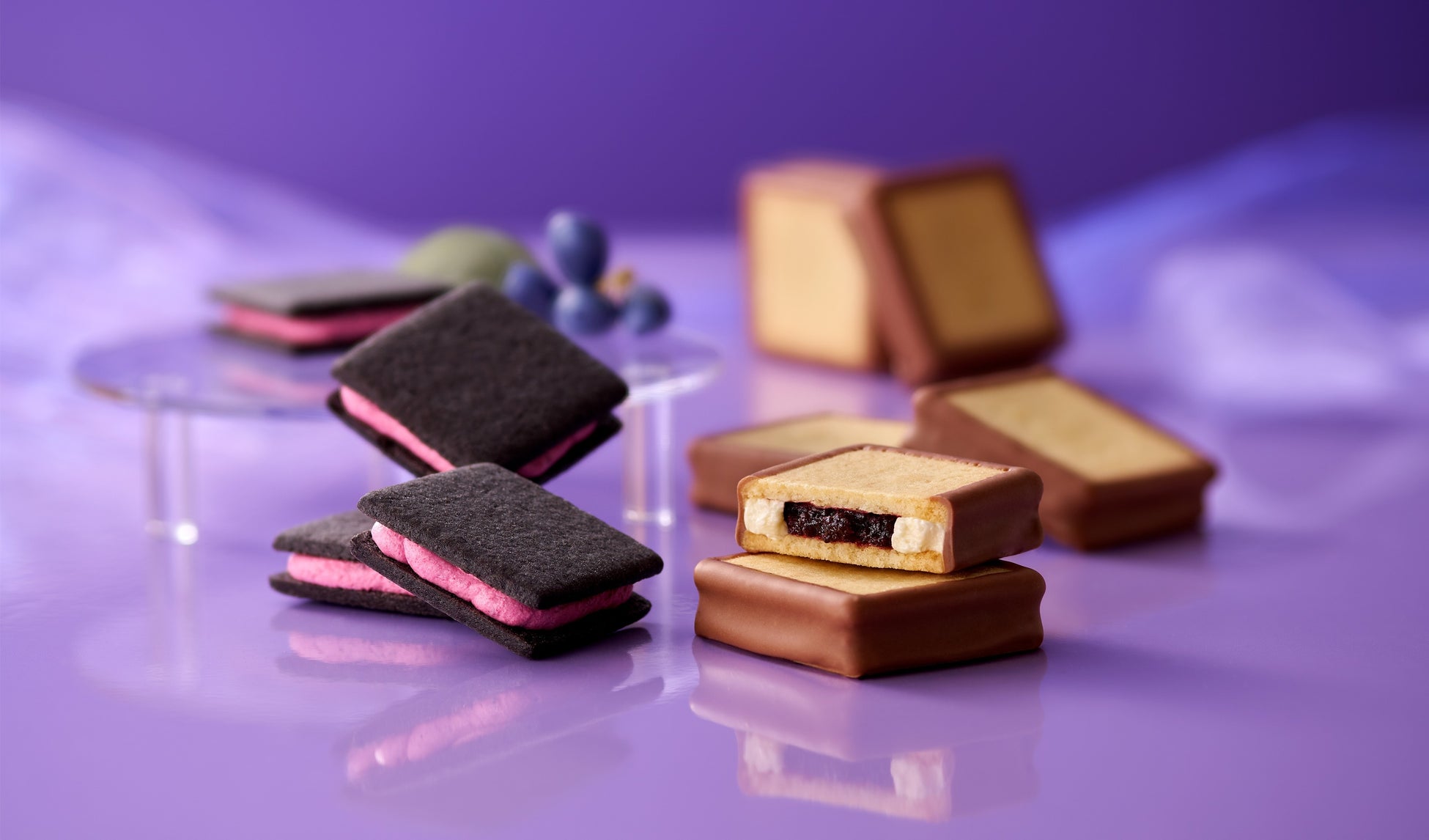 【北海道物産展　新発売】2026年最初の「春の北海道展」は、北海道の宝石“ハスカップ”が主役！もりもとのハスカップスイーツ「バターサンド ハスカップ」がジェイアール名古屋タカシマヤで先行販売。