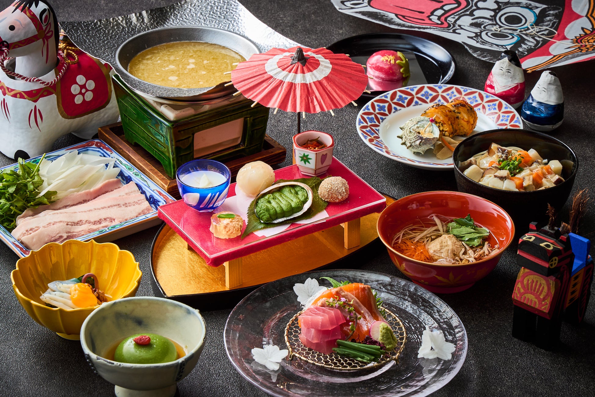 【ホテルメトロポリタン】日本料理「花むさし」食の宝庫・福島県の魅力をお届けする「産地と技の饗宴 ふくしまフェア」開催