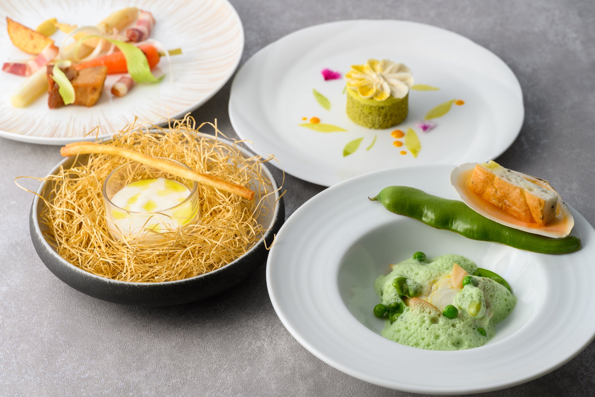 能登豚やサクラマス、加賀野菜の共演。金沢東急ホテル「マレ・ドール」が贈る、石川・金沢の春を五感で味わう季節限定の本格フレンチディナーが登場！