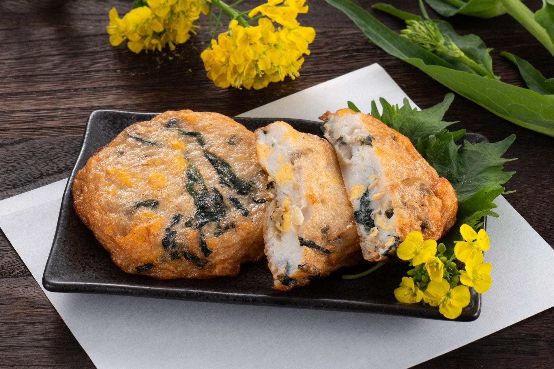 【磯揚げまる天】旬の味覚を楽しむ 春限定商品「はまぐり菜の花天」が登場！2026年3月1日(日)より一部店舗限定で発売開始