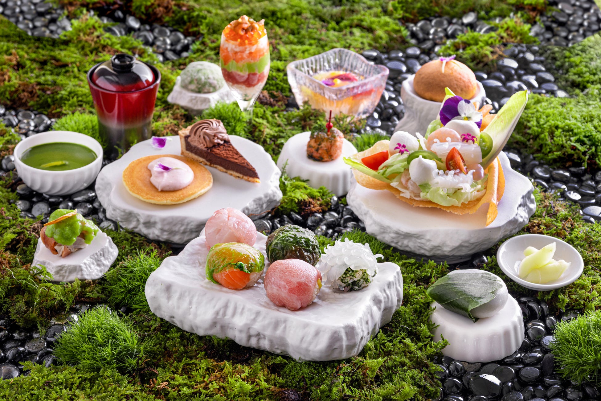 アフタヌーンティー風寿司ランチ「花蓮（かれん）」新緑の季節を彩る新メニューを2026年4月1日（水）スタート