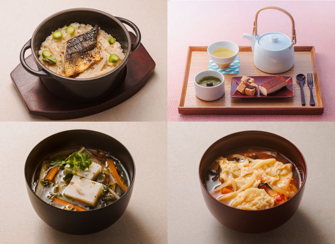 だしが引き立てる、春の彩り味わう期間限定メニュー　「縞ほっけの炊き込みご飯」「あさり真丈とあおさのすまし汁」など4品　「日本橋だし場 はなれ」　にて3月2日新発売