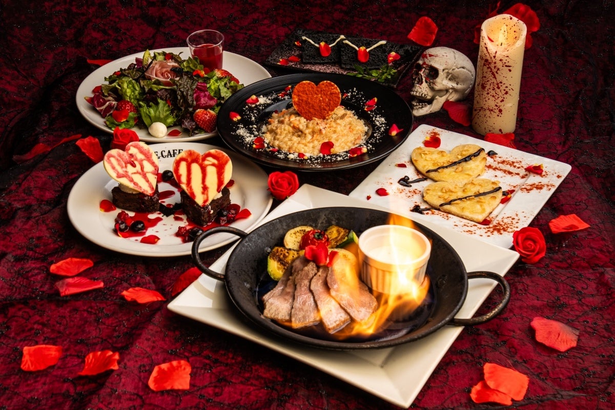 【“お返し文化”は廃れても、この館はこの行事を忘れない…!】「血と薔薇のルナティックホワイトデーコース」が『銀座レストラン ヴァンパイアカフェ』に登場！
