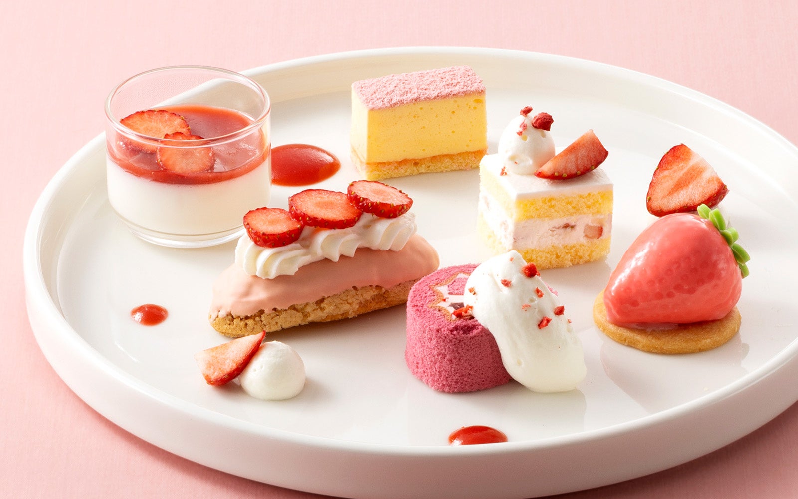 【札幌グランドホテル】甘酸っぱい春の苺とまろやかなミルクのスイーツ尽くし　苺＆ミルクスイーツ フェア　開催期間：2026年3月1日（日）～3月31日（火）