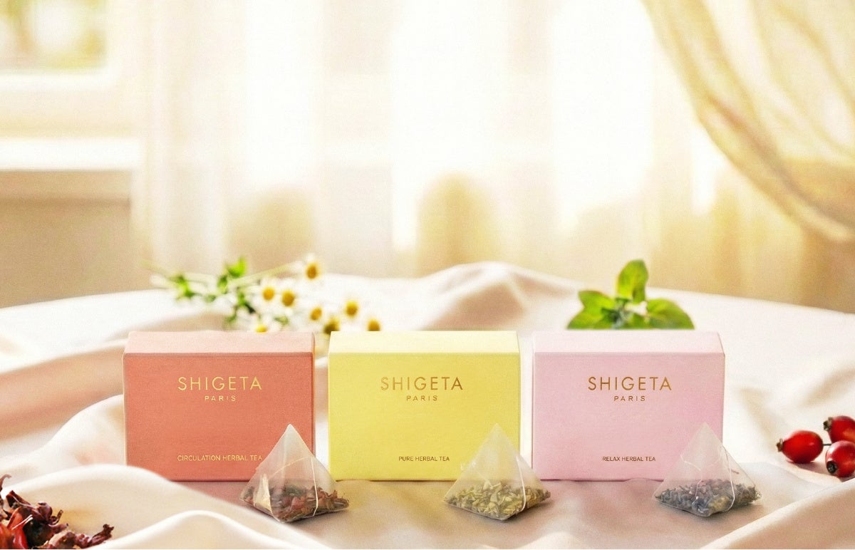 心・身体・美しさをひとつに。SHIGETAのホリスティック思想から生まれたハーブティー3種新発売