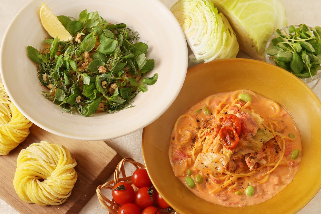 和パスタ専門店「こなな」から旬の味わいを楽しむ春のパスタが3/5より限定登場。