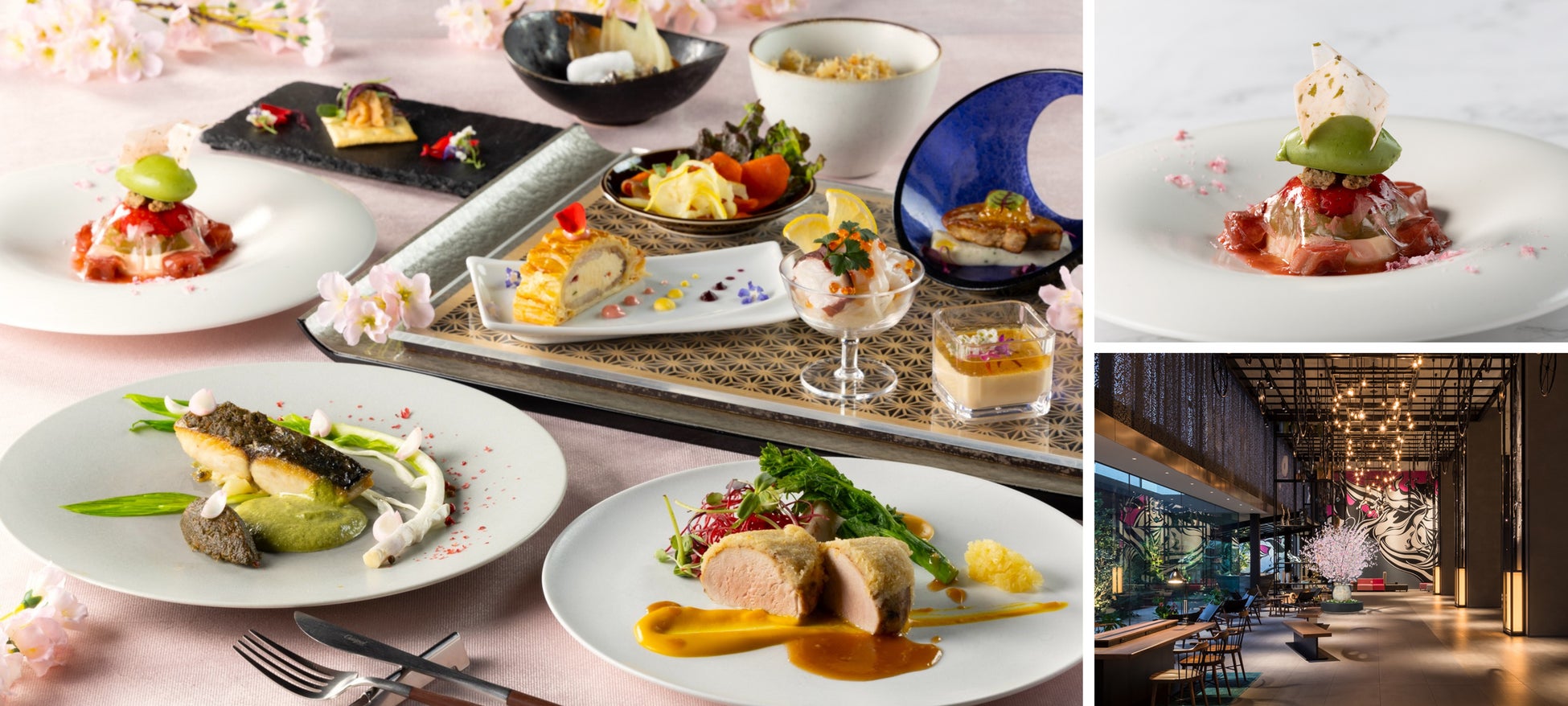 【東京ベイ潮見プリンスホテル】春を愛でる、美食のひととき 唯一無二の“ジャパニーズフレンチ”で彩るスプリングディナー