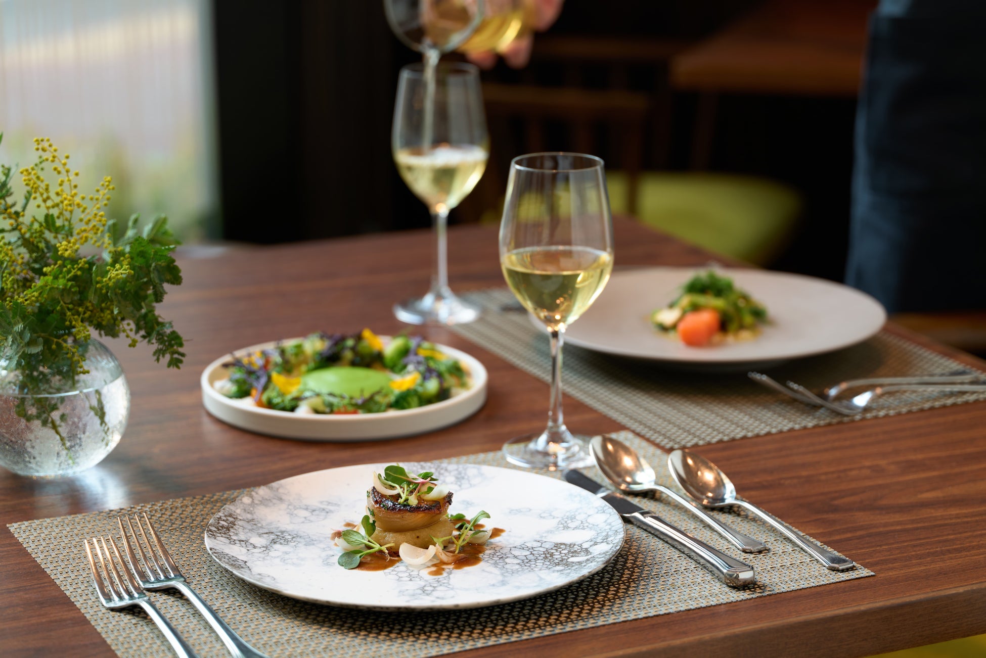 ホテルグランバッハ東京銀座 | 銀座の春のテーブルで過ごす心地よい食体験「The Wellness Table（ウェルネス・テーブル）‐Awakening(目覚め)‐」を発売