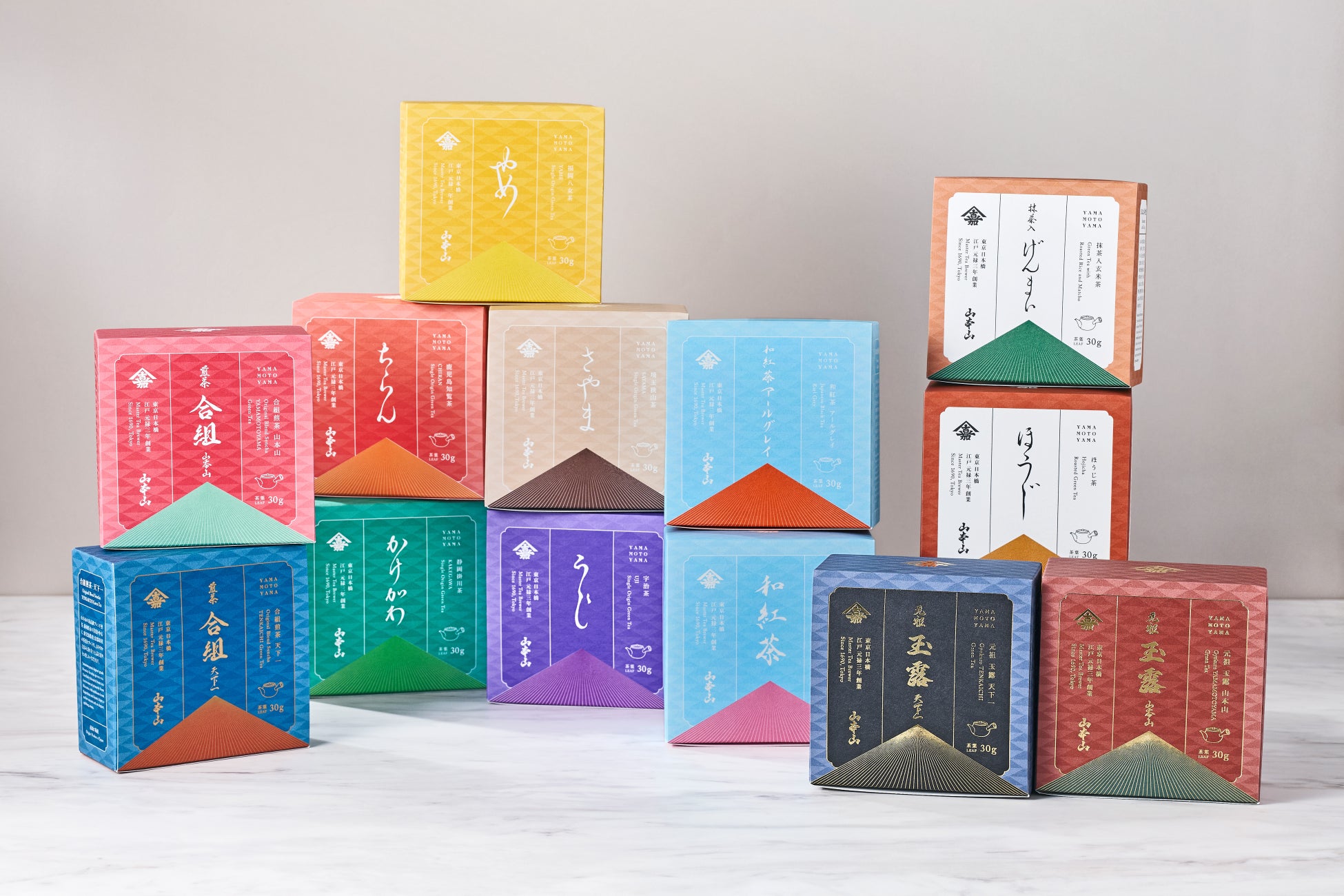 創業336年・山本山が贈る、お茶の「新・日常」。13種類の彩豊かな「箱入り茶」シリーズ、2026年3月1日より一新。