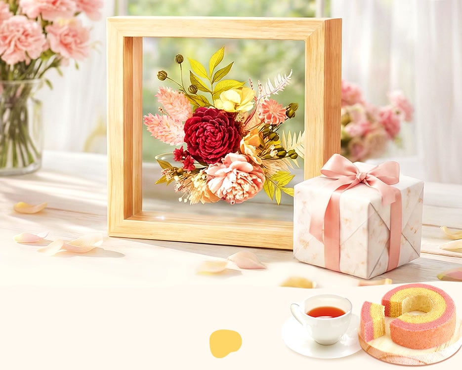 “想いを飾る”新しい母の日ギフト　フラワーフレーム『Bloom for You』新発売