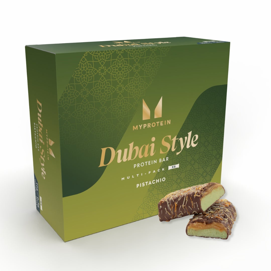 マイプロテイン、ラグジュアリーな「ドバイスタイル デリシャスプロテインバー」を3月6日(金)より発売