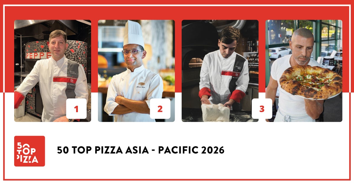 50 TOP PIZZA ASIA – PACIFIC 2026にて「RistoPizza by Napoli sta ca」（東京）が2026年のアジア太平洋地域におけるベストピッツェリアに選出！