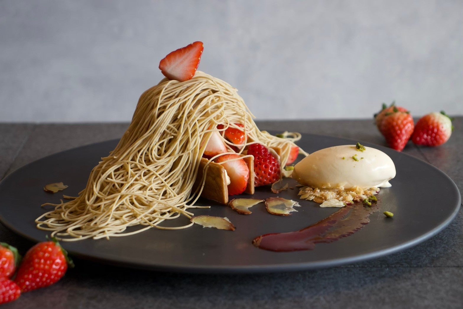 【和栗専門紗織本店】国産苺を使用した季節限定の和栗スイーツが登場／和栗×国産苺の春限定メニュー4種を発売