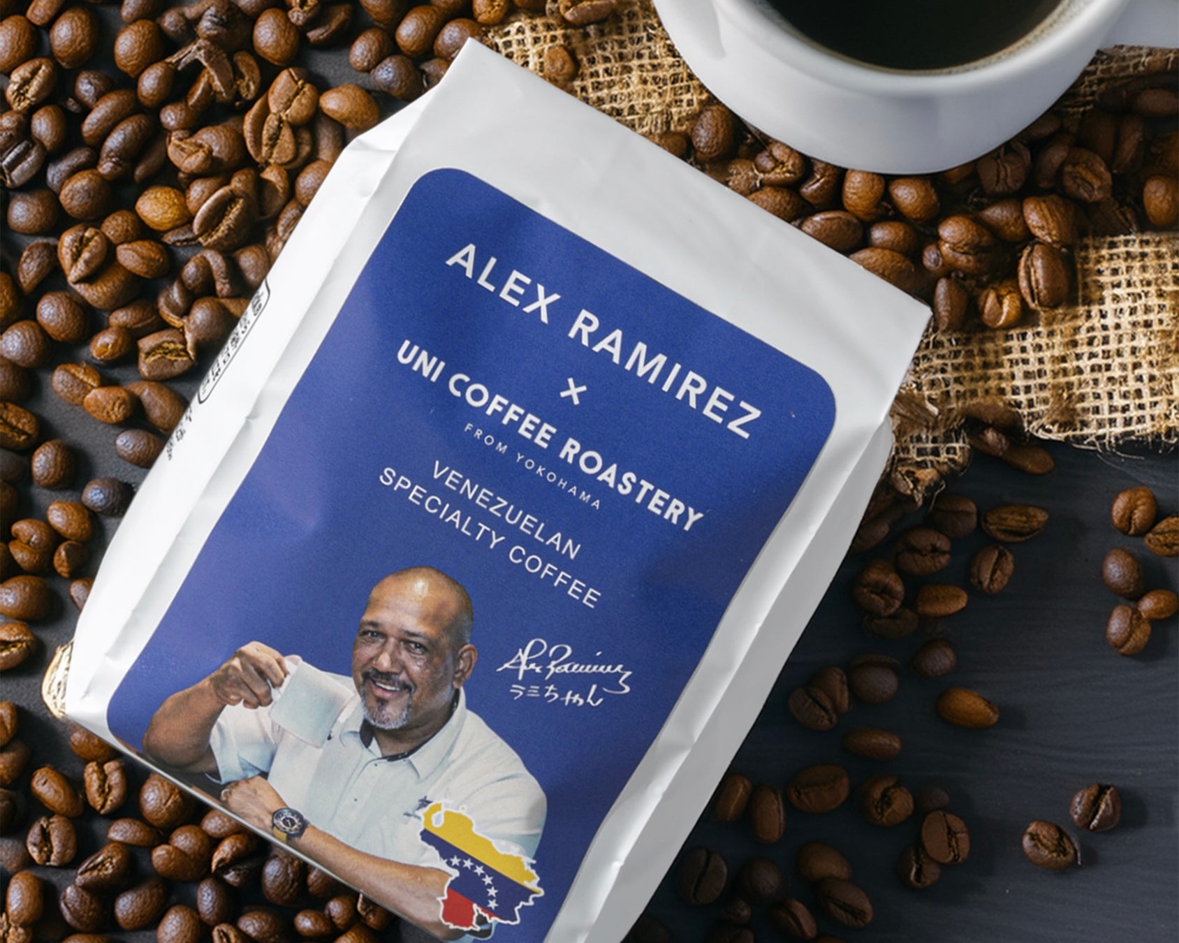 【UNI COFFEE ROASTERY】日本橋三越本店「プロ野球グルメフェス」に出店！アレックス・ラミレス氏厳選の希少なベネズエラ産コーヒーや人気スイーツを販売