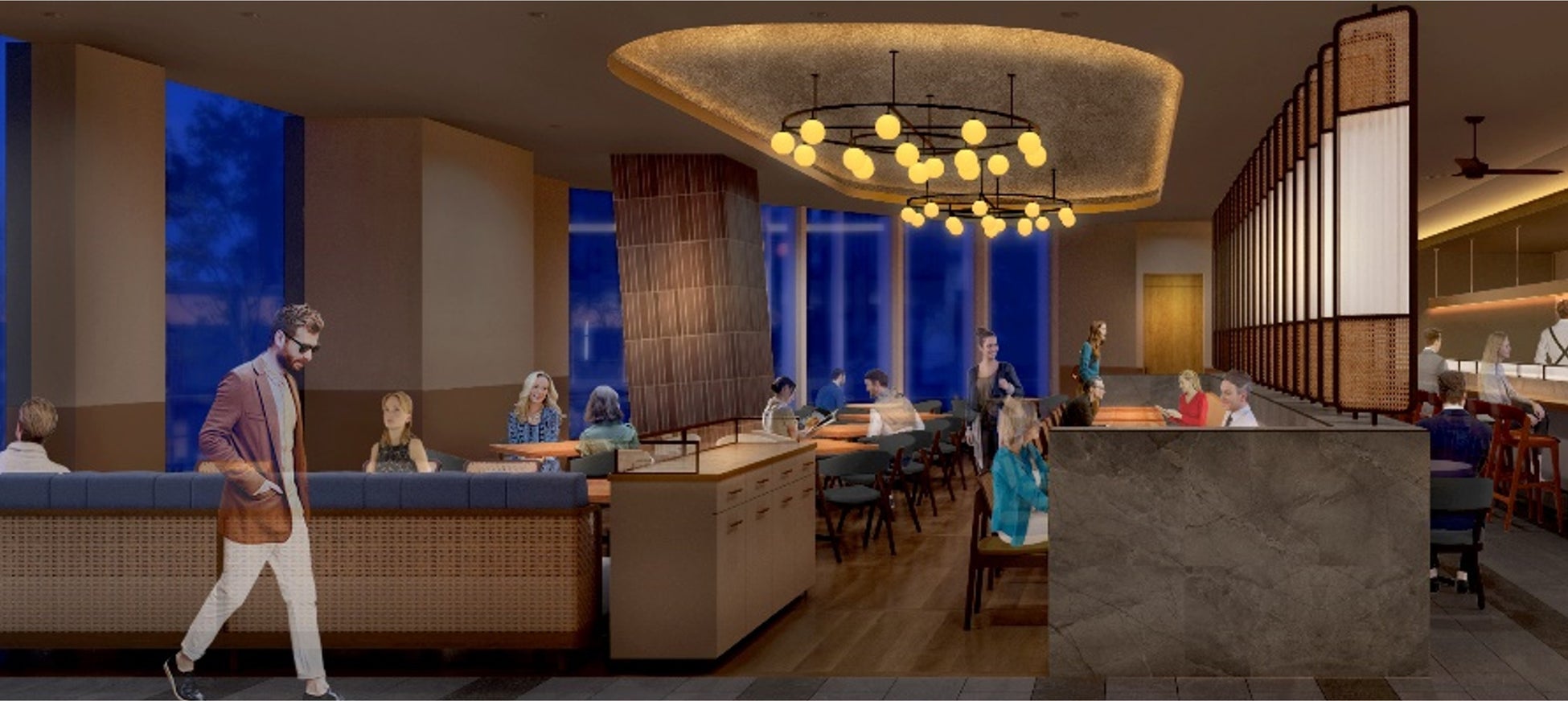 お箸で⾷べる炭火イタリアン新業態「ROBACE」地下鉄さっぽろ駅直結の地に3月28日オープン