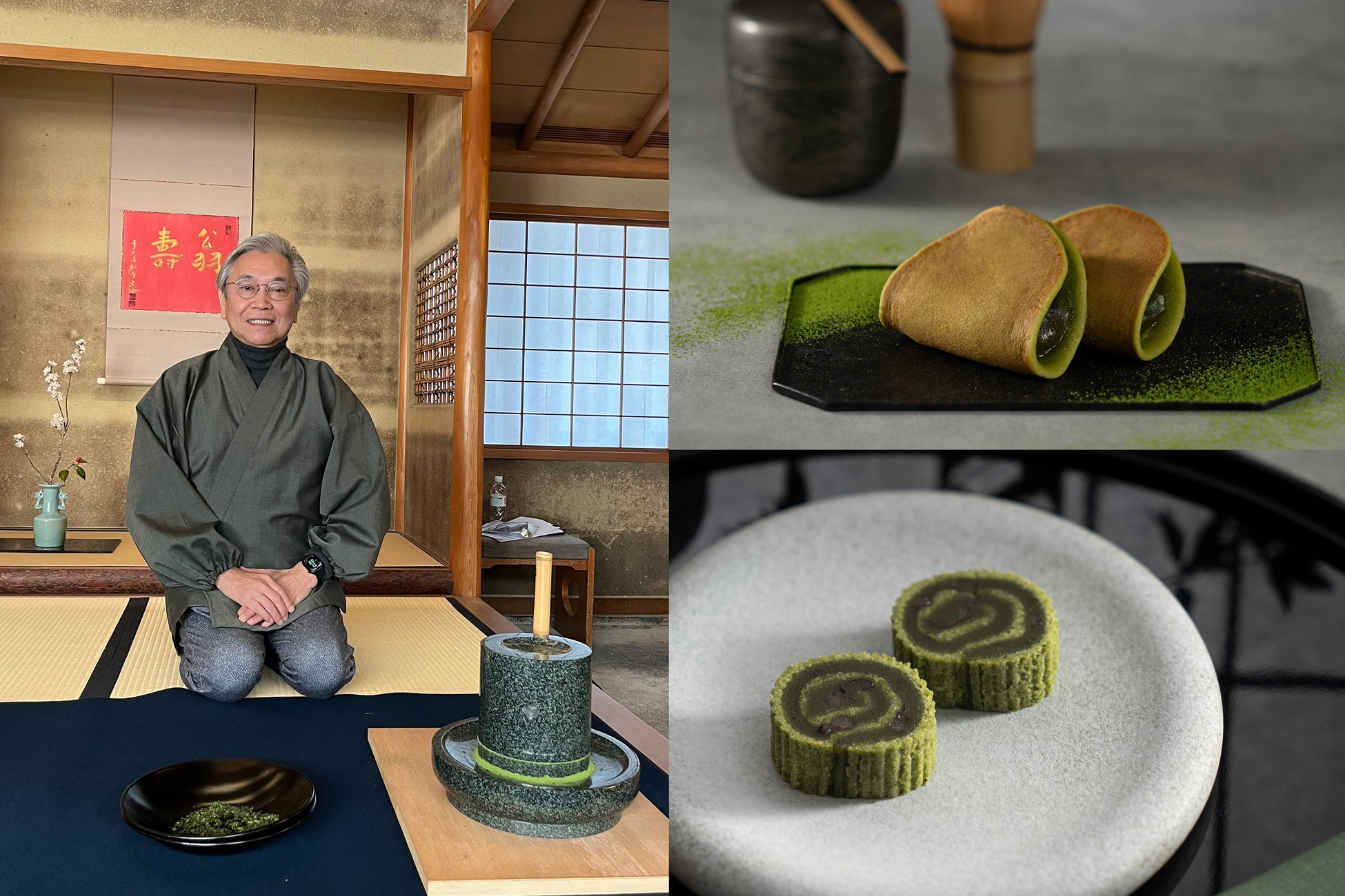 【速報】『石臼挽き宇治抹茶』が香る、抹茶の和菓子２種が新発売。3/13,14の本店開催イベントにて発表いたしました。