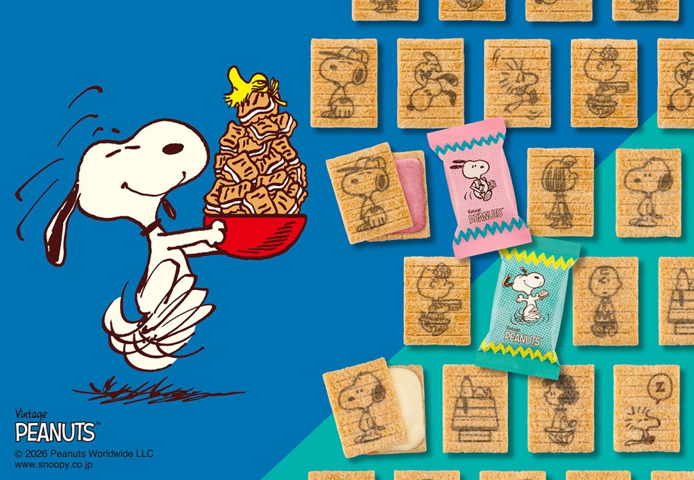 「ピーナッツ」と「シュガーバターの木」のコラボ第3弾登場！新作は“ストロベリーシェイク風”。ポップアップストアOPENや全国通販も