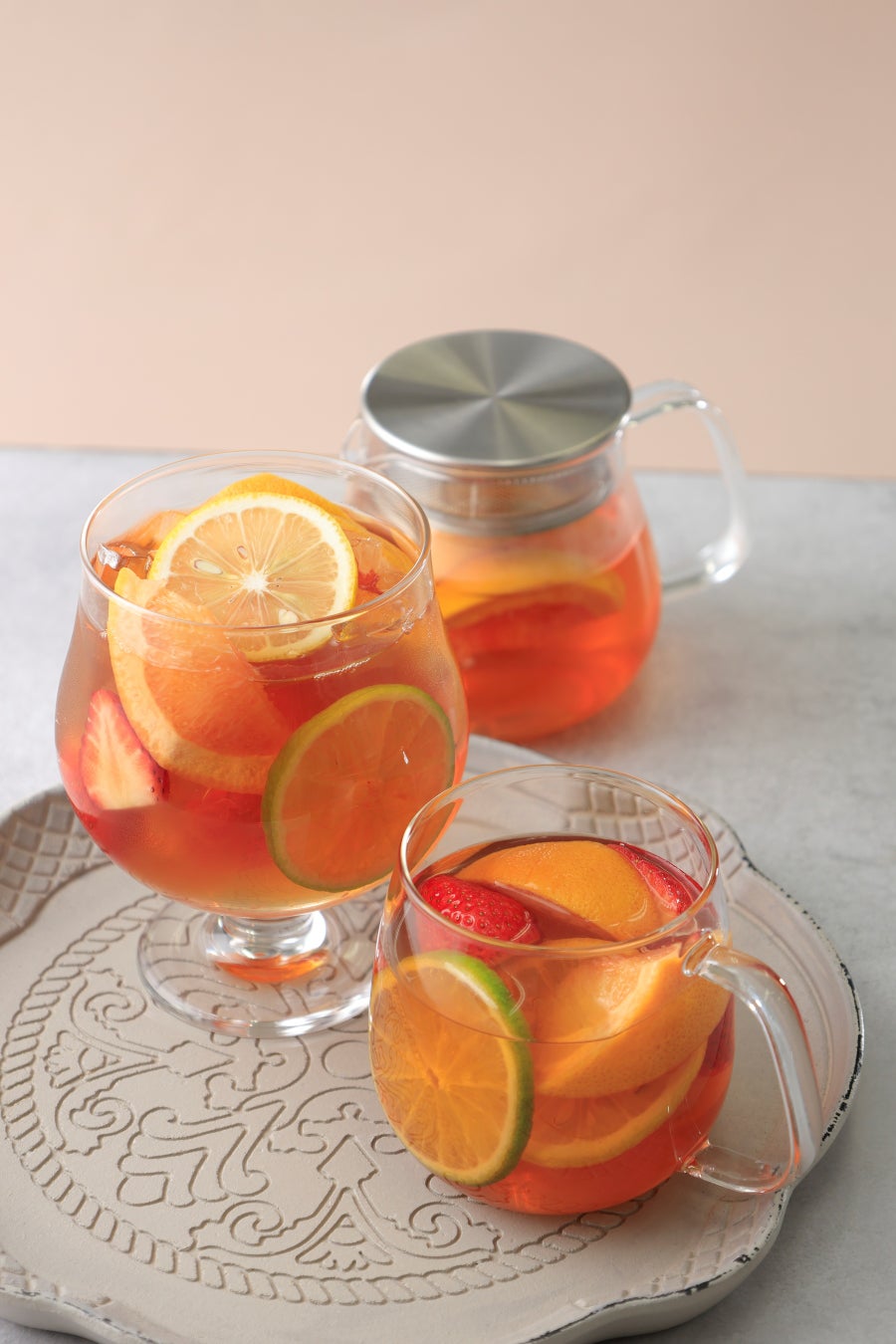 紅茶専門店 マザーリーフが贈る「果実香る 春のオリジナルフルーツティー」「フルーツ＆カスタードワッフル」が期間限定で登場