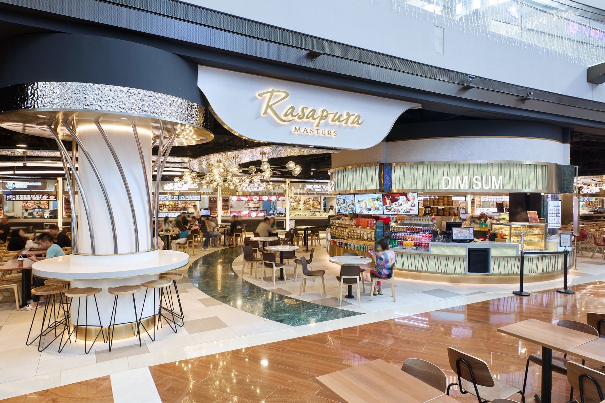 シンガポールを代表する複合施設 マリーナベイ・サンズのフードコート「Rasapura Masters」が大規模リニューアル GARDEが基本計画からデザイン監修までを一貫して担当