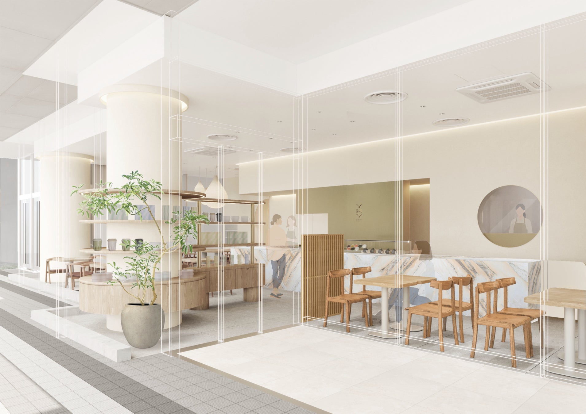 【二子玉川】お茶×ハーブの「玉露ハーブティー」で自分を思いやる。五感で楽しむ玉露ウェルネスブランド「YMY」の旗艦店が4月8日(水)グランドオープン