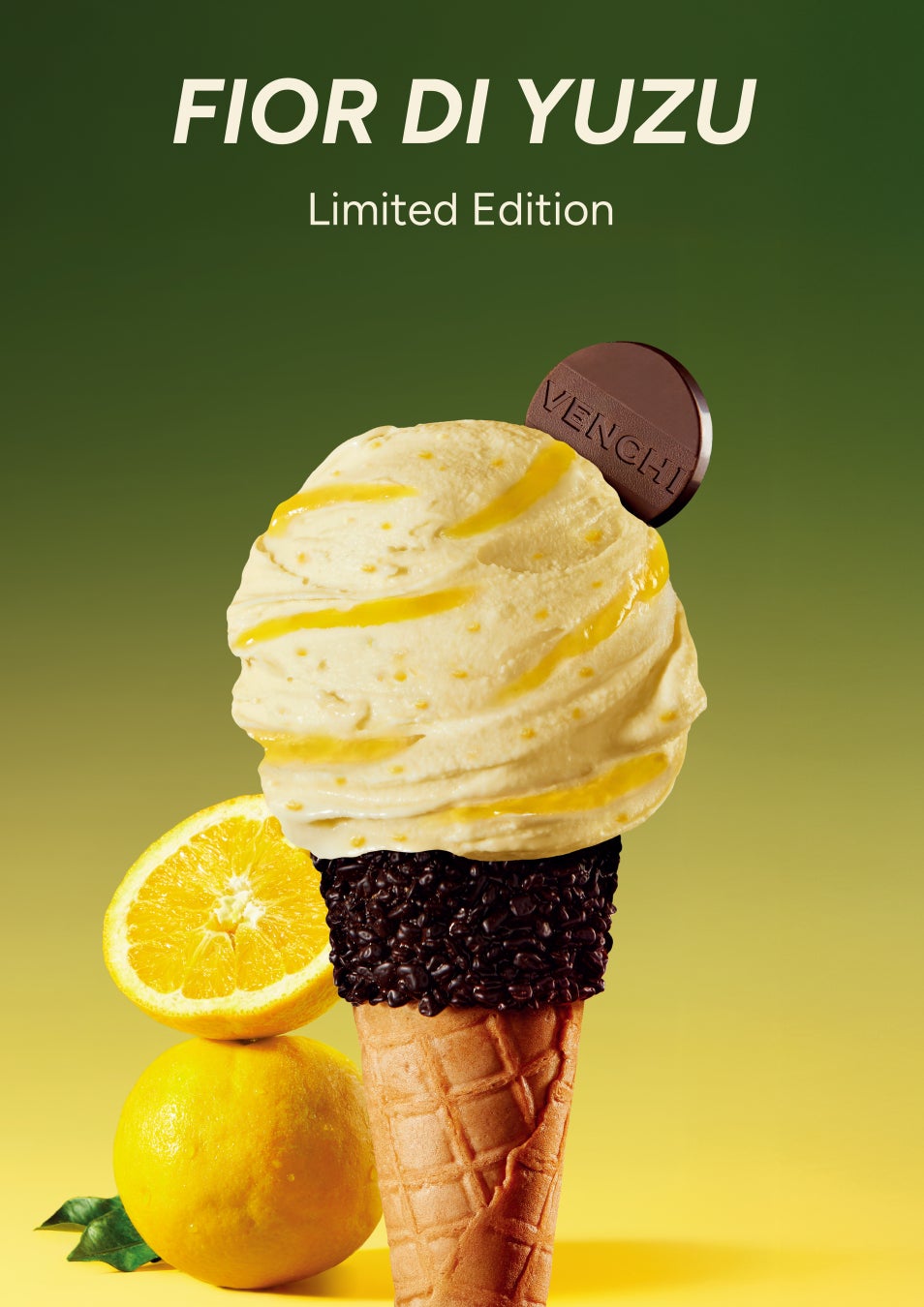 Venchi 2026春夏限定ジェラート「フィオール ディ ユズ」 3月19日（木）より発売