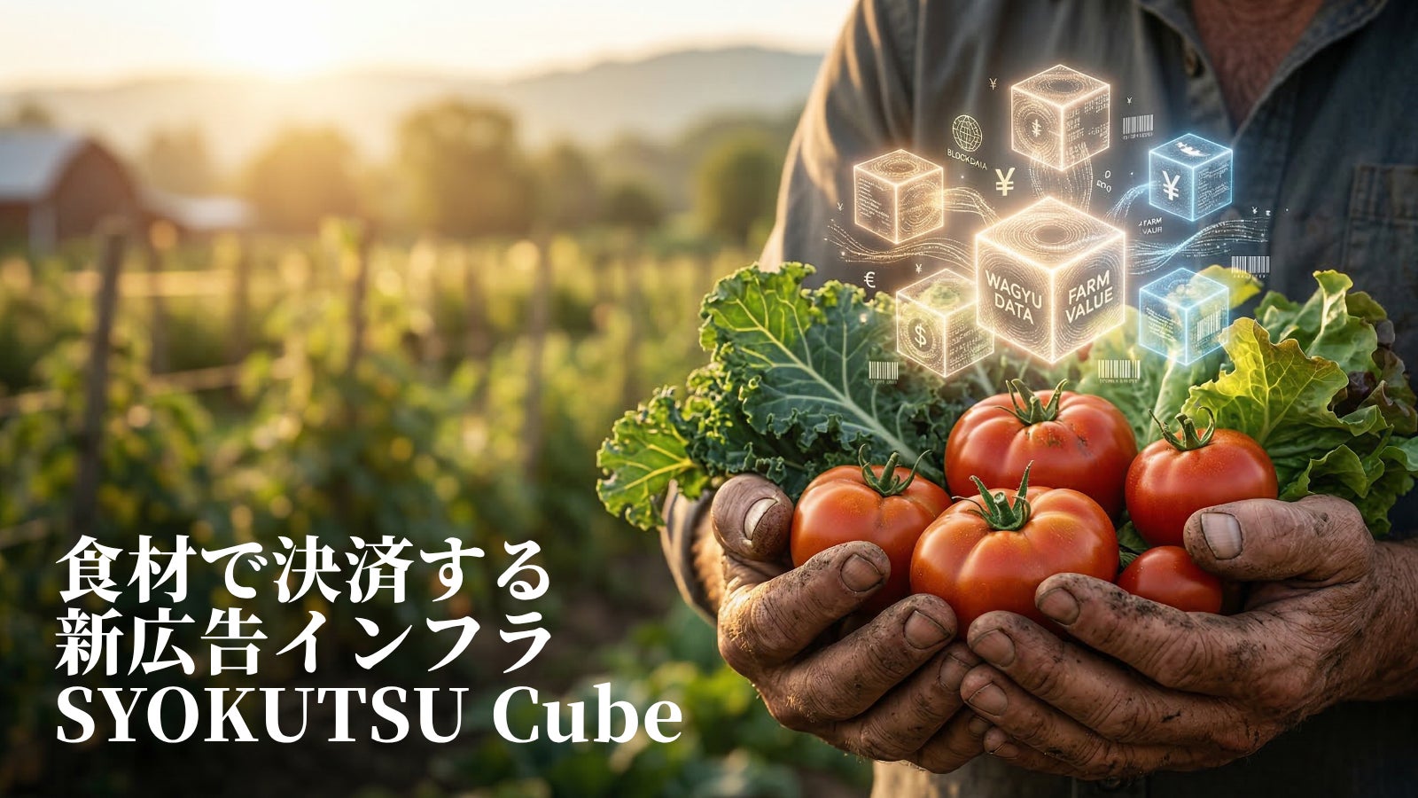 【本日解禁】一次産業を「資金力の広告競争」から解放する広告インフラ『Cube』開始。