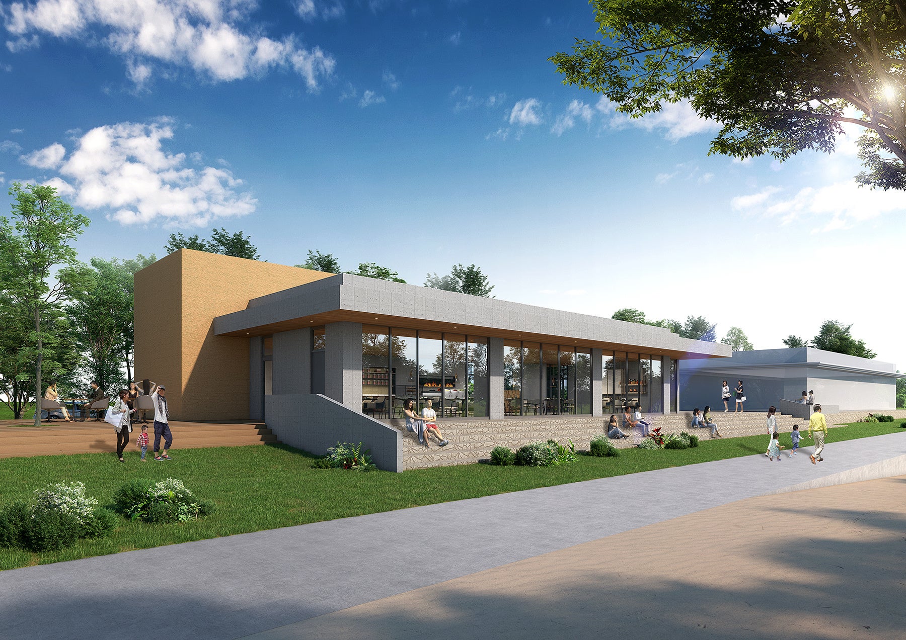 名護市21世紀の森公園に新スポット「あけみおてらす」誕生