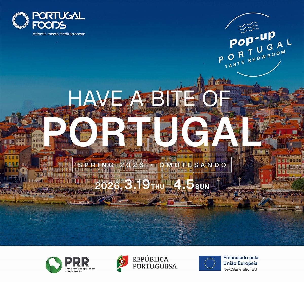 ポルトガルの食文化を紹介するポップアップイベント「Spring Tides in Omotesando ひとくちで、ポルトガルへ。」開催