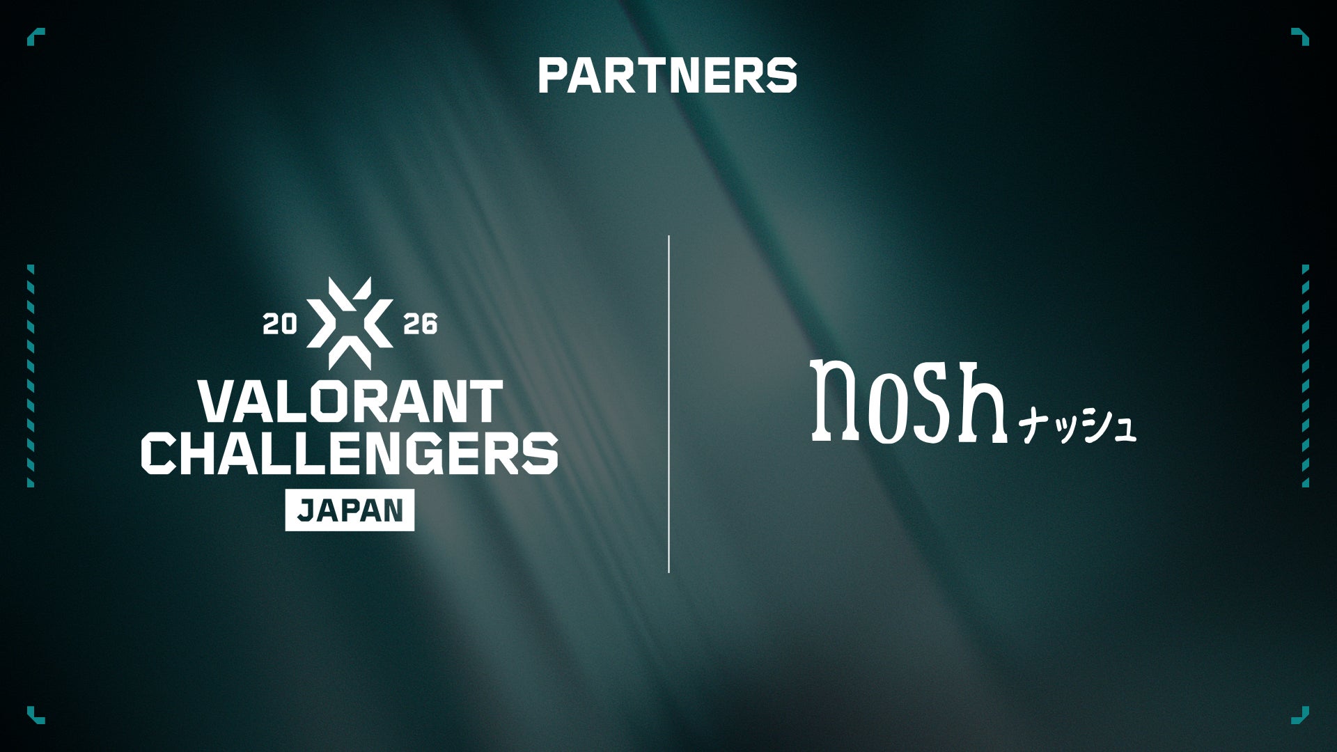 国内最高峰のeスポーツ大会「VALORANT Challengers Japan 2026 Split 1」にナッシュが協賛