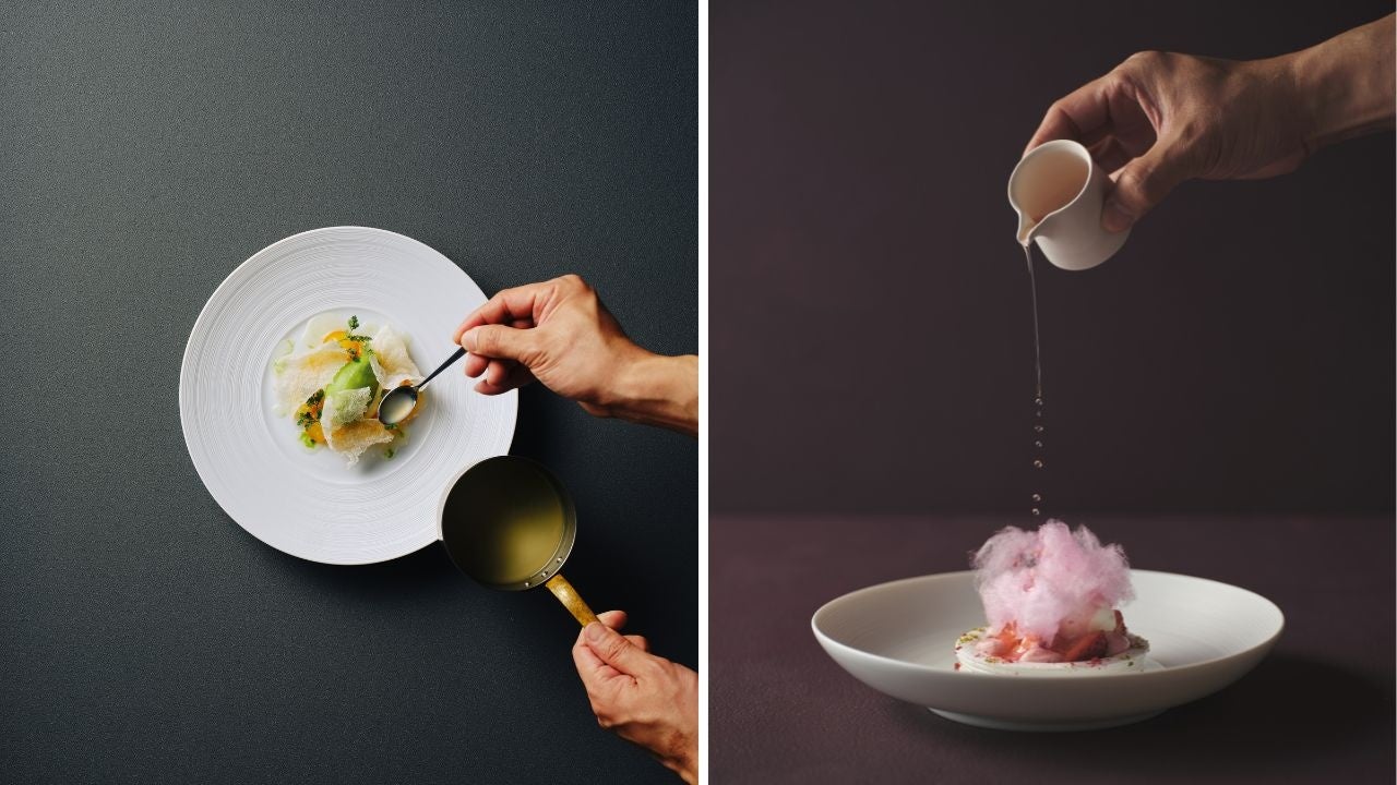 デザートバー「mudae.（ムデ）by Justin Lee」 スプリングメニュー提供開始 シソや桜クリームを使用した新メニューが登場