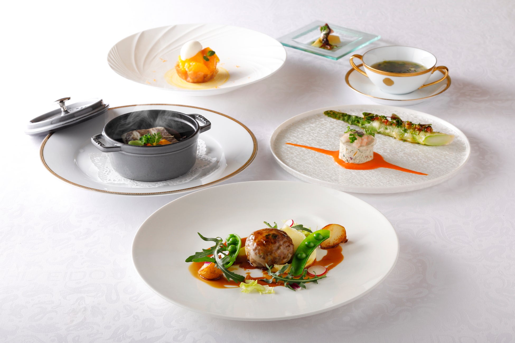 「資生堂パーラー 銀座本店レストラン」　春の息吹を感じる、4月限定メニューを展開