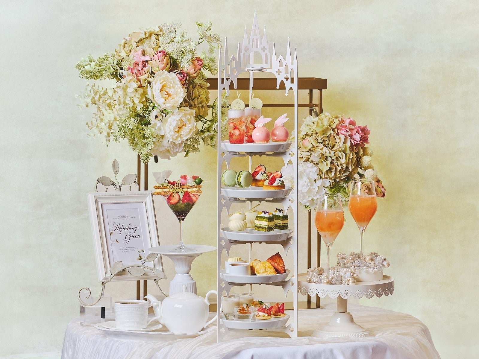 いちごと抹茶の甘美なマリアージュに心躍る！新緑の季節を楽しむスイーツコレクション『初夏のいちごと抹茶アフタヌーンティー』全国4都市で期間限定販売