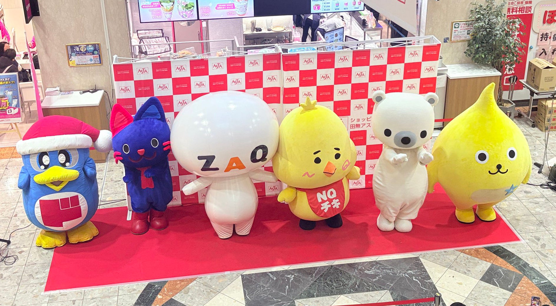 【イベント事後レポート】ニュー・クイック公式キャラクター「クイッピー」が『第6回アスタキャラクター祭』に登場　豚革キーホルダーづくりを通じて、食育につながる体験も実施