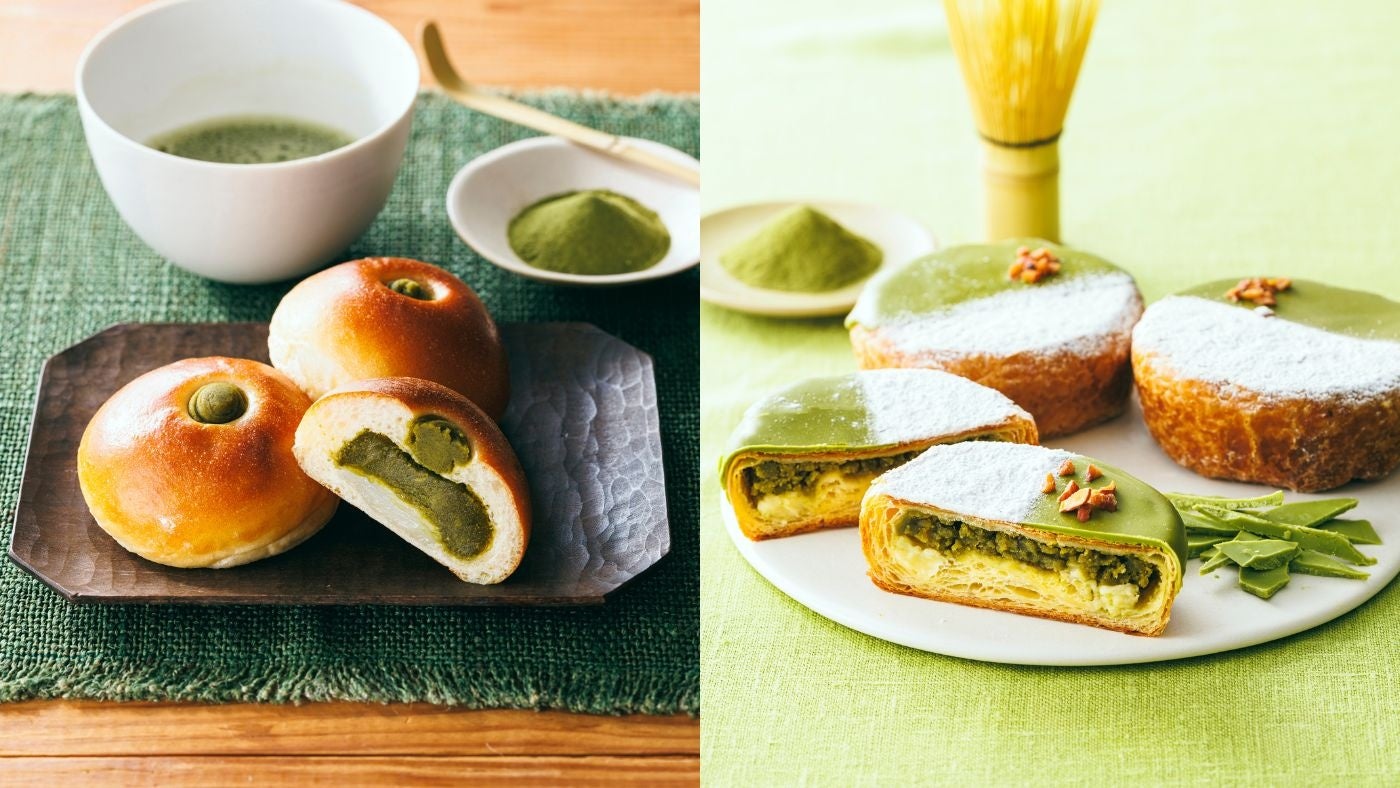 【木村屋總本店】＜新商品＞香り高い抹茶あんともちもち食感「酒種 抹茶（求肥入り）」が新登場！「抹茶デニッシュ」など春にぴったりな新商品5種類を4月1日から発売