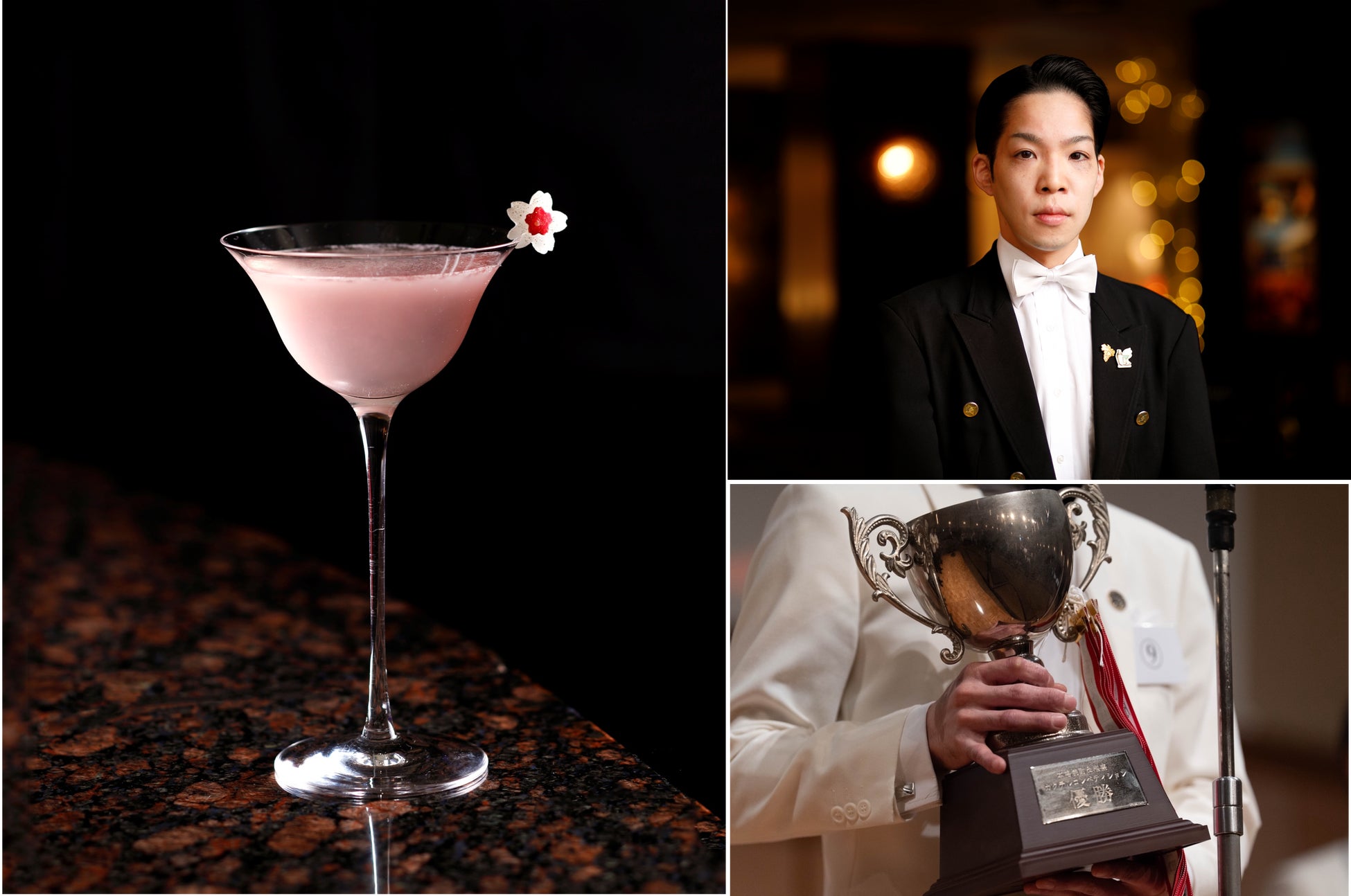 東京、桜の開花宣言とともに解禁。日本一のバーテンダーが贈る本格焼酎の“お花見カクテル”が登場！