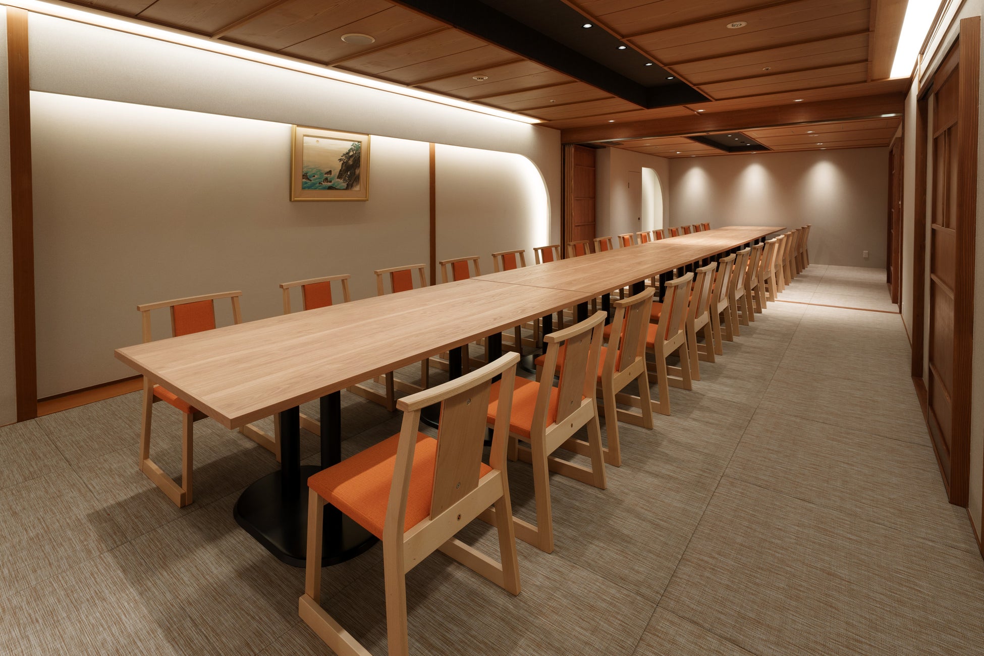 【西鉄グランドホテル】日本料理「松風」の座敷「花の間」をリニューアル