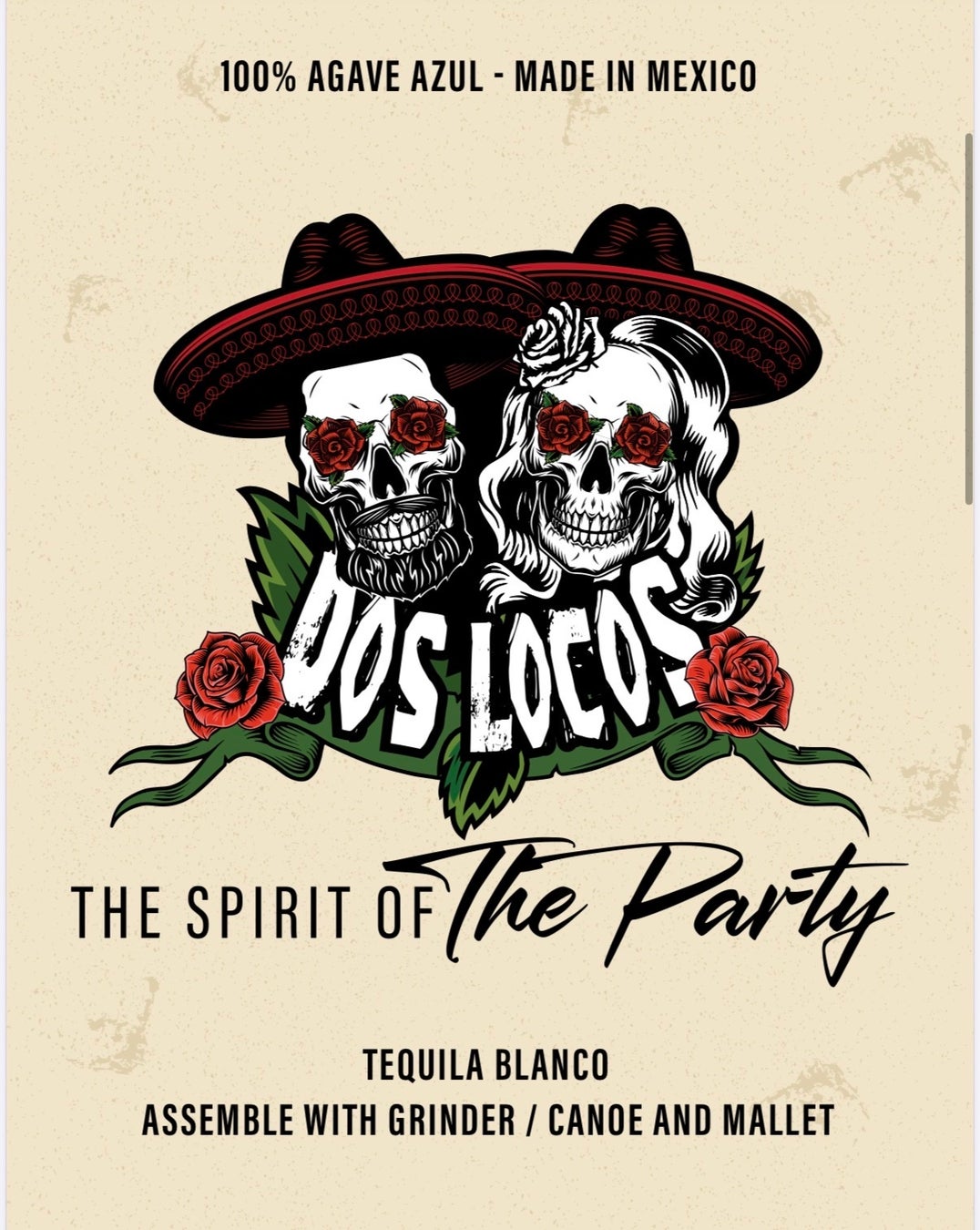 一体感を生むテキーラ「DOS LOCOS」予約販売開始(3/25〜)