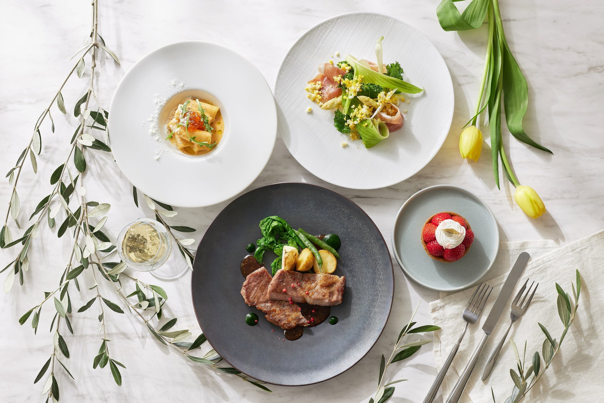 私らしく、自由に楽しむ。今の気分を美しく祝福する食体験。「アニヴェルセルカフェ 表参道」グランドメニューを全面刷新！