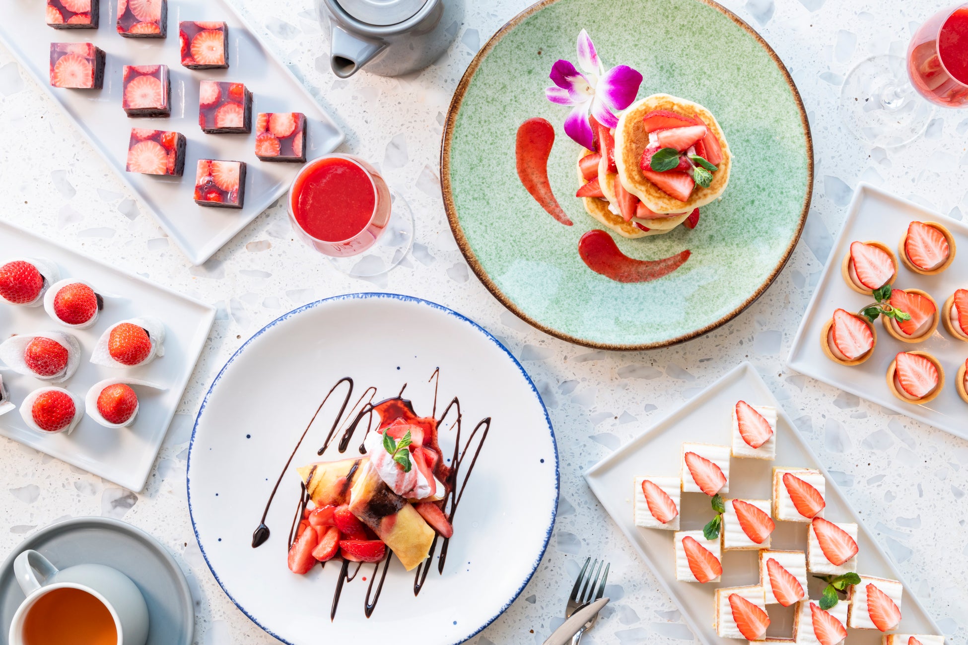 大粒で甘い旬のいちご「やよいひめ」を贅沢に堪能 銀座唯一のタワーホテル16階レストランで「朝食いちごフェア」を開催