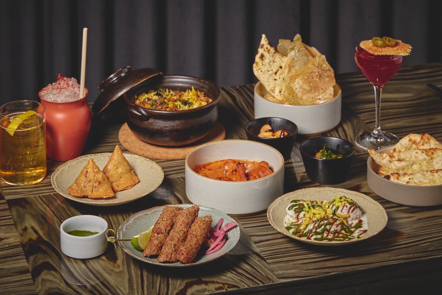 銀座「THE GREY ROOM」がDining & Barとして食事メニューを拡充。