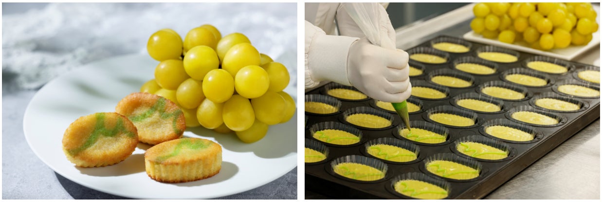 山梨県×アンリ・シャルパンティエ 全面協力！生産地でしか味わえない“樹上完熟”の美味しさを焼き菓子に。『ゴールデン富士シャインマスカットマドレーヌ～山梨・ワイナリー仕立て～』新登場